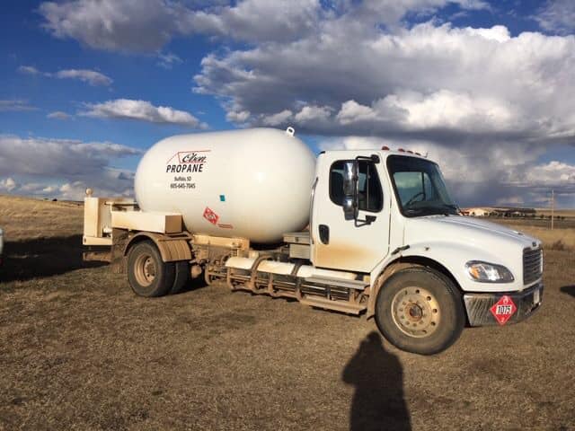 Olson Propane Delivery Truck